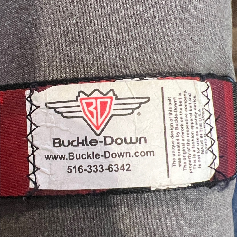 Buckle-Down Disney Nightmare Before Christmas Jack Skellington Seatbelt Belt - Picture 5 of 5